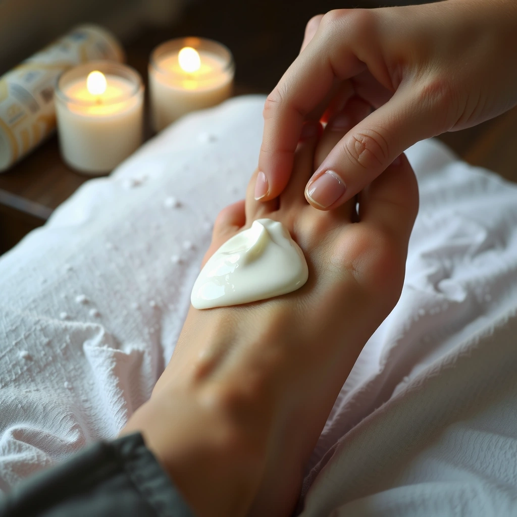 Masaż stóp na zmęczenie